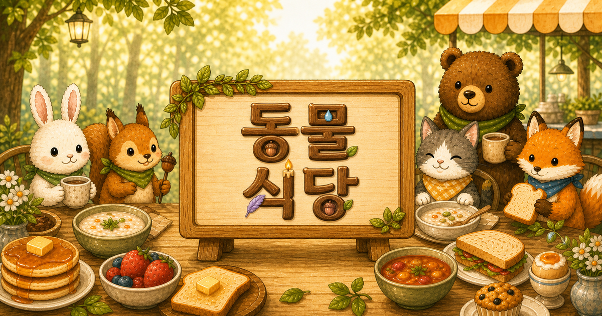 동물식당 🐱🐰 대표 이미지